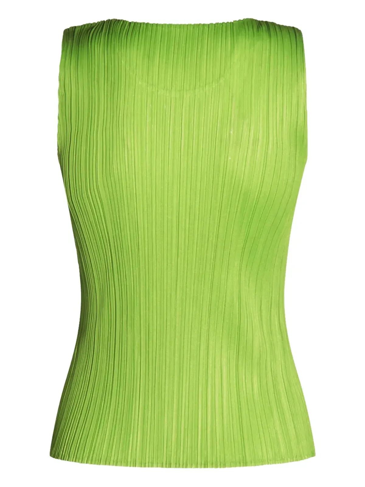 Pleats Please Issey Miyake プリーツノースリーブトップ - 画像2