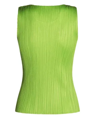 Pleats Please Issey Miyake プリーツノースリーブトップ - サムネイル2