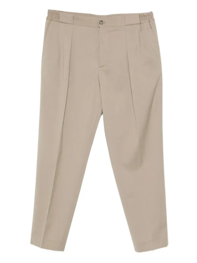 Manuel Ritz Manuel Ritz プリーツ入りストレートパンツの商品画像