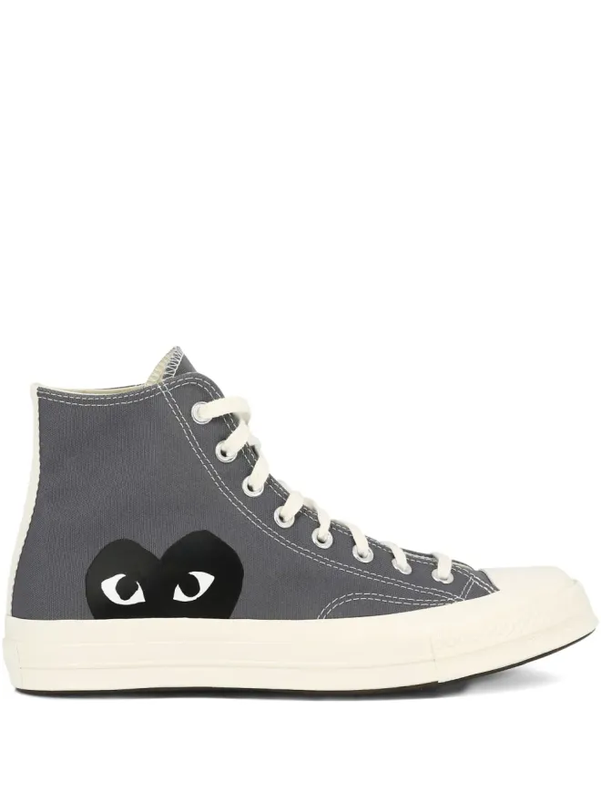 Comme Des Garçons Play x Converse Comme Des Garçons Play x Converse チャック・テイラー '70 ハートプリント スニーカー（グレー）の商品画像