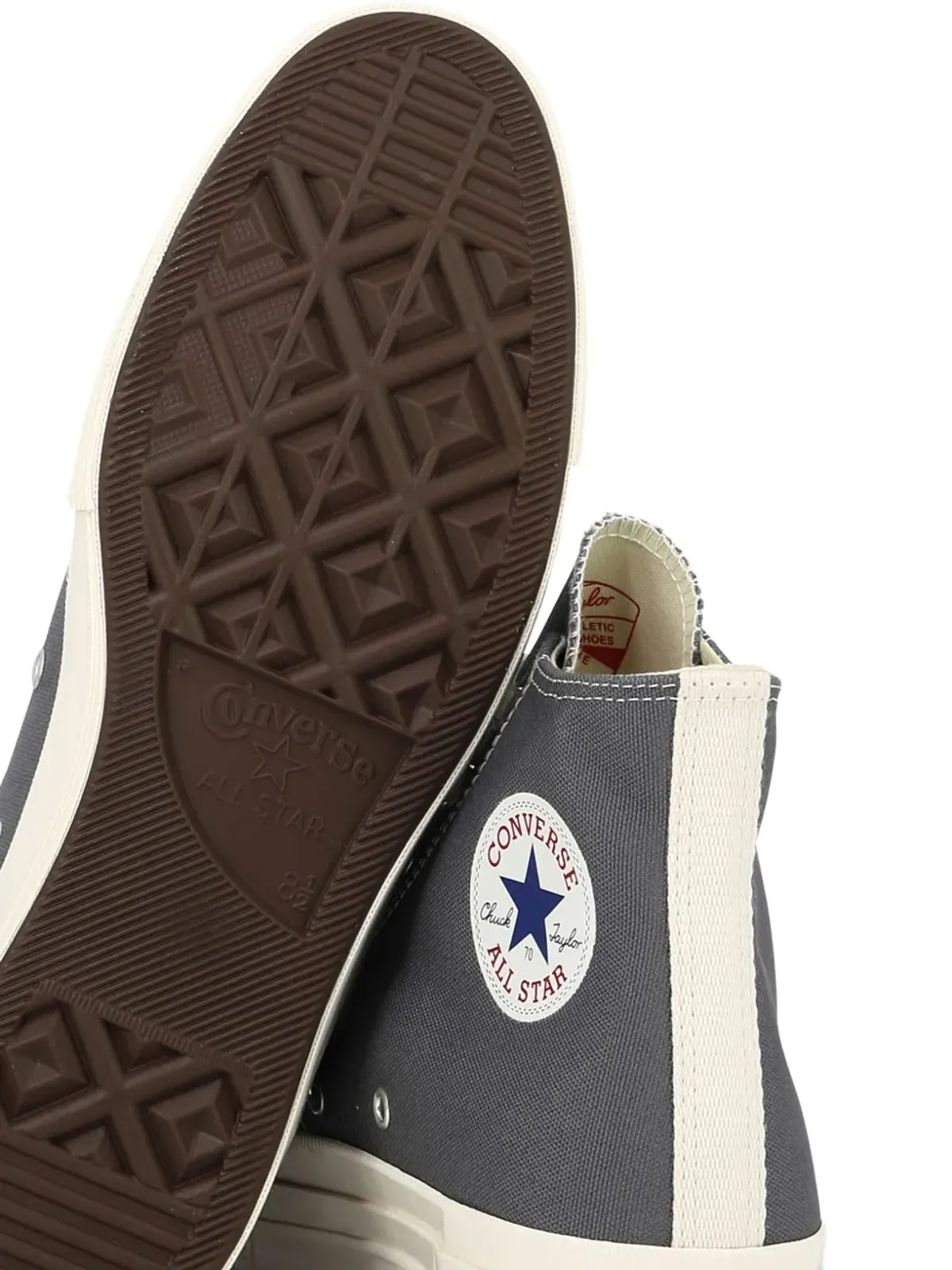 Comme Des Garçons Play x Converse チャック・テイラー '70 ハートプリント スニーカー（グレー） - 画像5