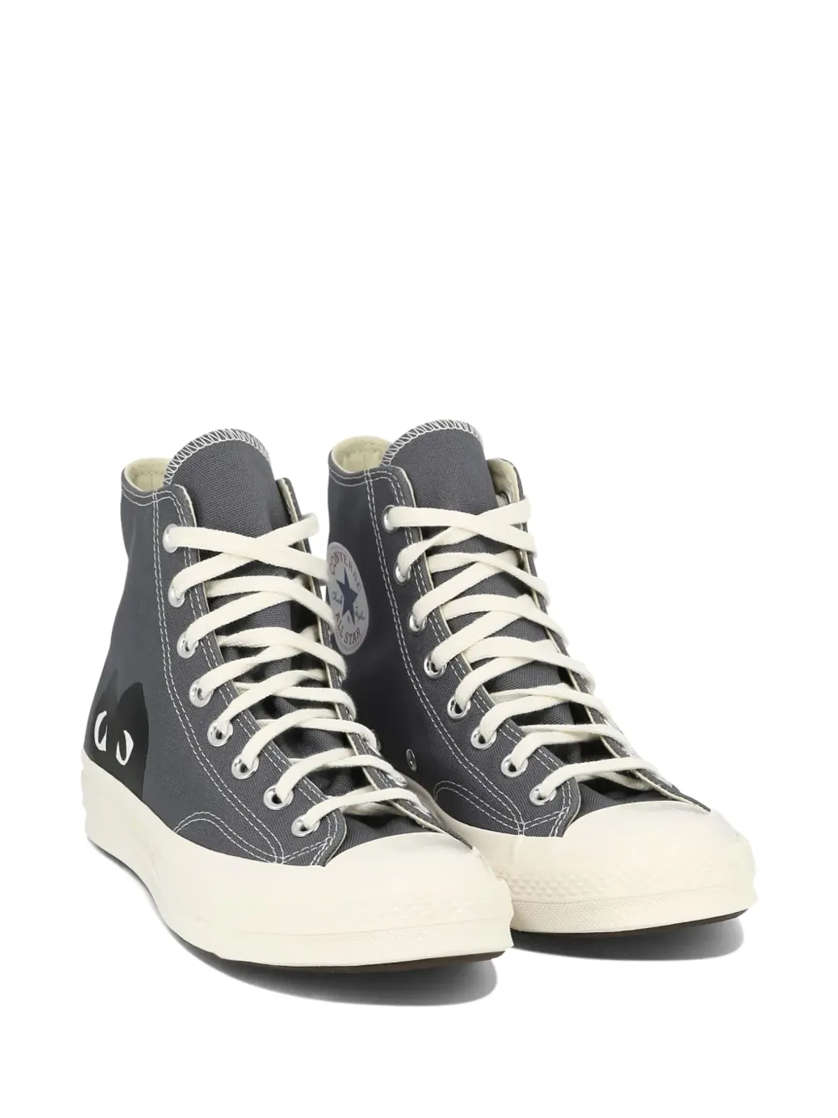 Comme Des Garçons Play x Converse チャック・テイラー '70 ハートプリント スニーカー（グレー） - 画像2