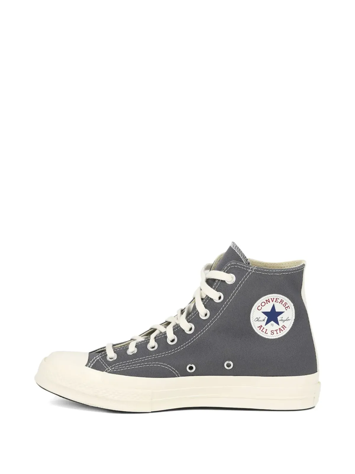 Comme Des Garçons Play x Converse チャック・テイラー '70 ハートプリント スニーカー（グレー） - 画像3