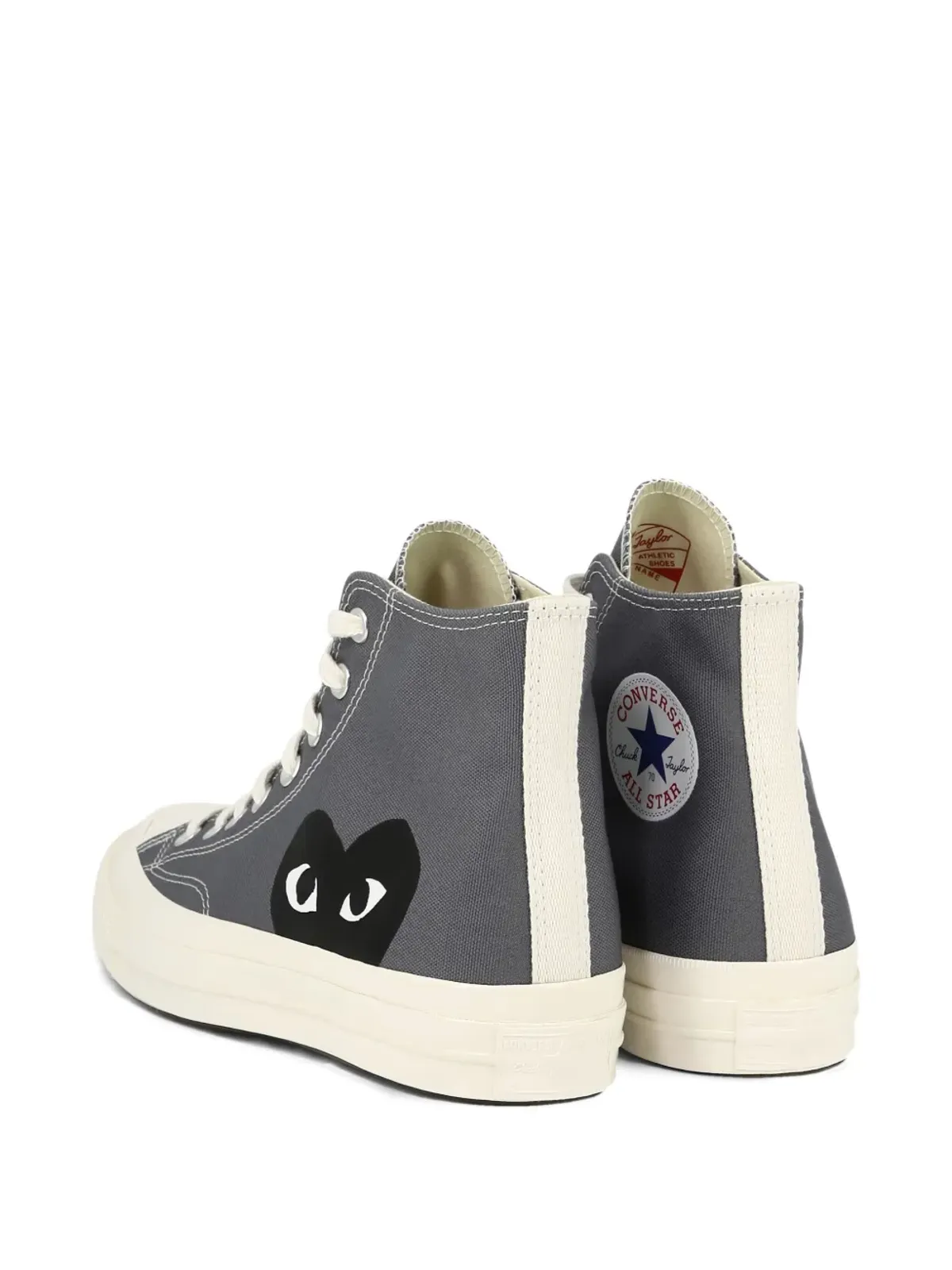 Comme Des Garçons Play x Converse チャック・テイラー '70 ハートプリント スニーカー（グレー） - 画像4