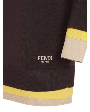 FENDI コントラストトリムドレス - サムネイル4