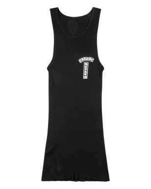 Chrome Hearts ロゴプリント ファインリブ タンクトップ - サムネイル1
