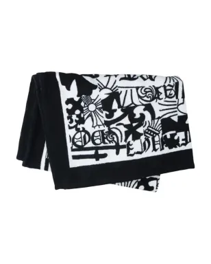 Chrome Hearts ロゴプリントビーチタオル - サムネイル2