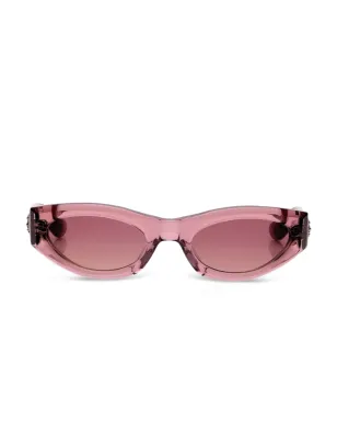 Chrome Hearts キャットアイフレーム サングラス - ピンク - サムネイル1