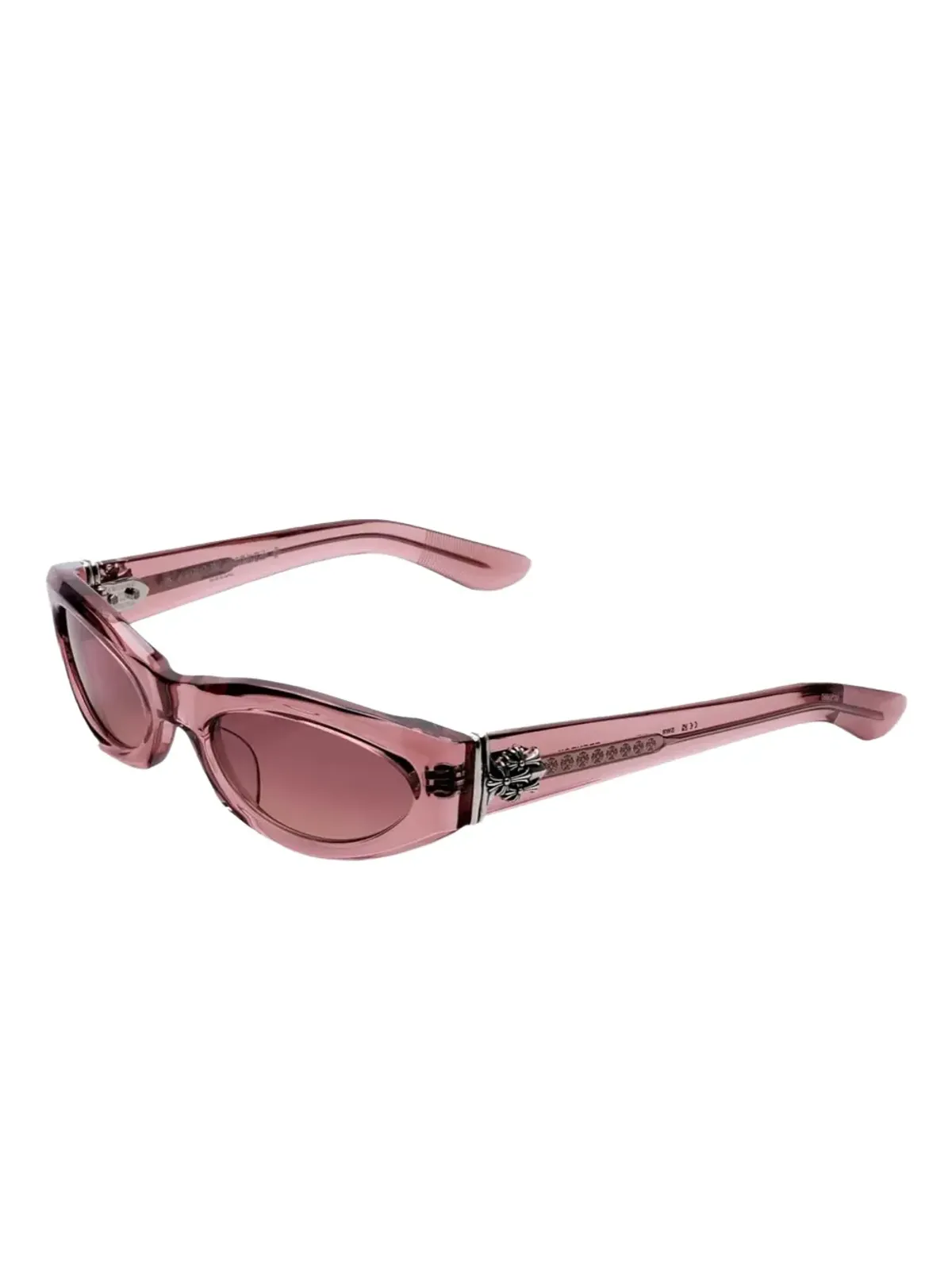 Chrome Hearts キャットアイフレーム サングラス - ピンク - 画像2