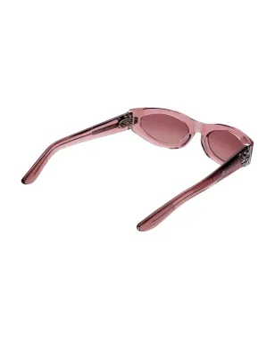 Chrome Hearts キャットアイフレーム サングラス - ピンク - サムネイル3