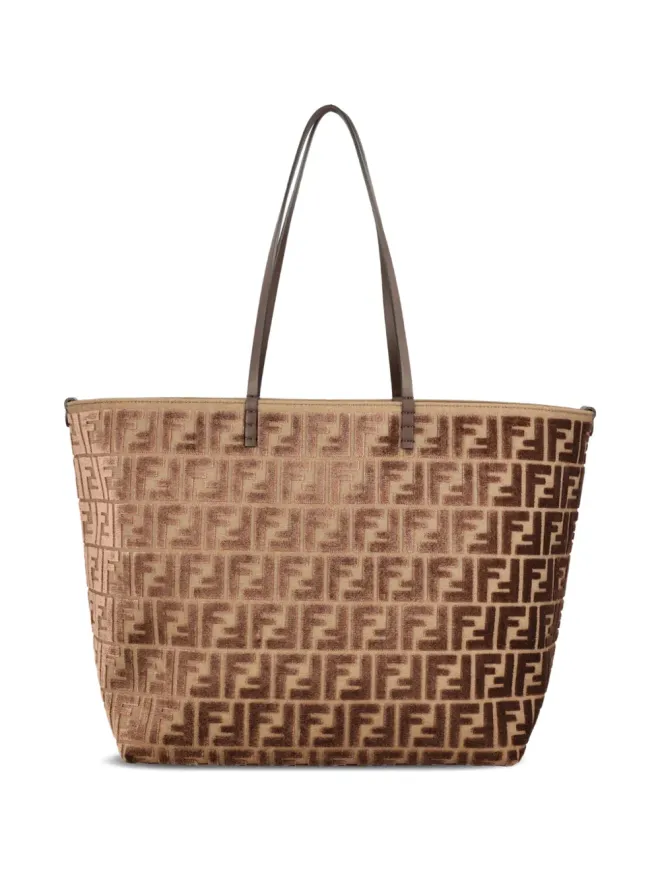 Fendi FENDI FFロゴベルベットトートバッグの商品画像