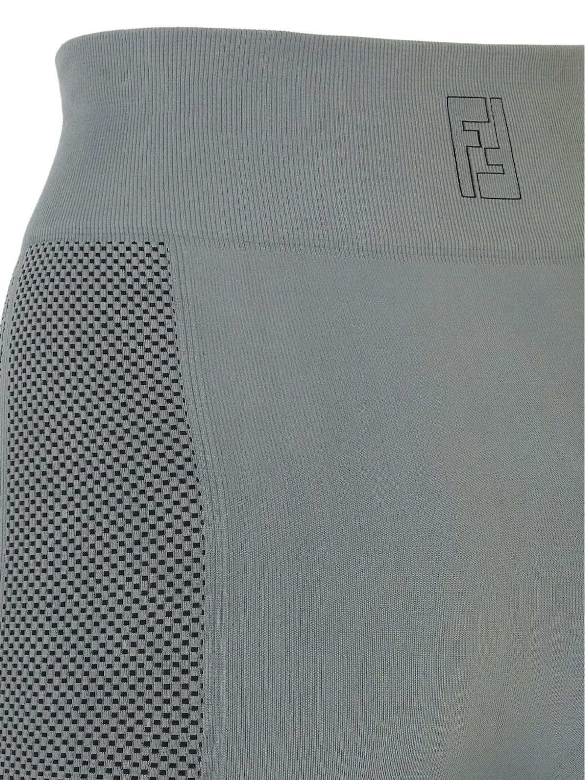 FENDI ロゴ刺繍レギンス - 画像3