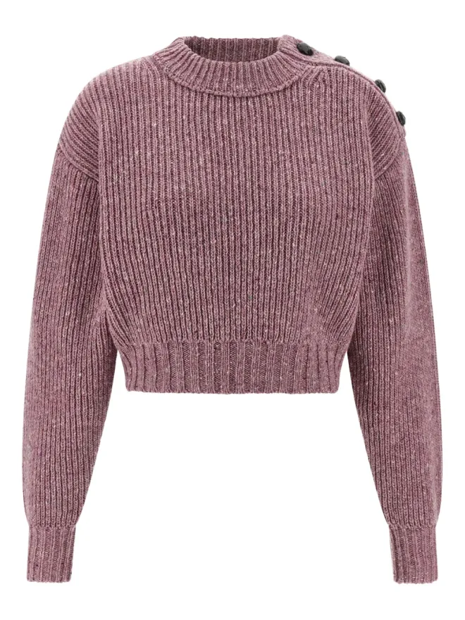 Chloe Chloé ロングスリーブ ボタンディテール セーターの商品画像
