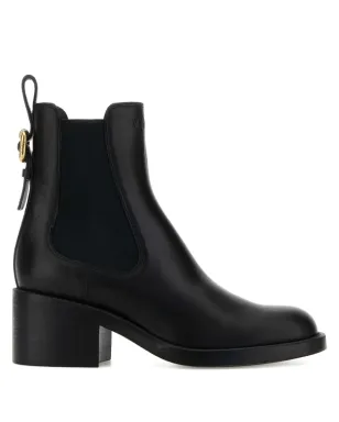 Chloé バックルディテール レザーブーツ - サムネイル1