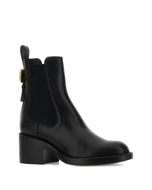 Chloé バックルディテール レザーブーツ - サムネイル2