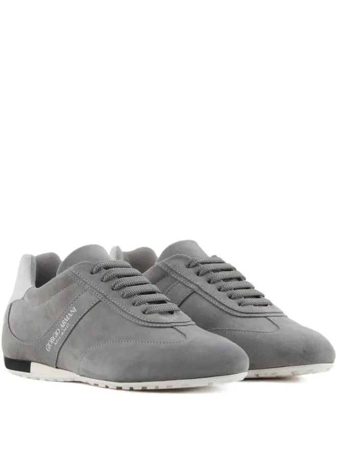 Giorgio Armani Giorgio Armani レースアップスエードスニーカーの商品画像