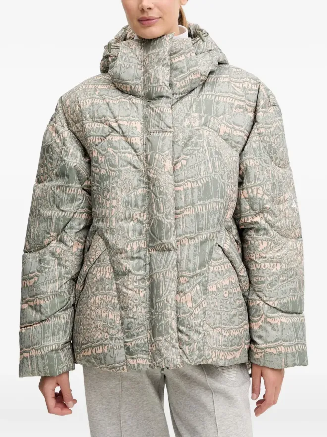 adidas by Stella McCartney adidas by Stella McCartney フード付き柄ジャケットの商品画像