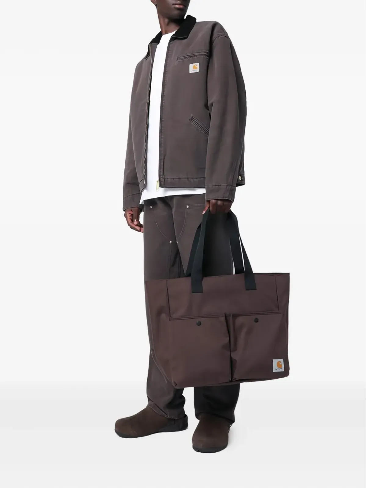 Carhartt WIP ロゴパッチ トートバッグ - 画像2