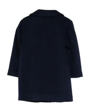 Paolo Pecora Kids ブルーのシングルブレストコート - サムネイル2