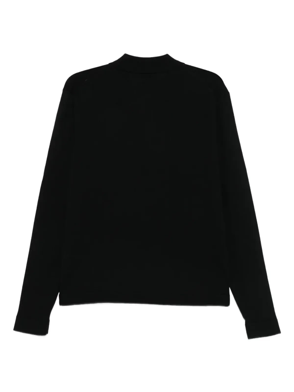 Norse Projects ジップネックポロシャツ ブラック - 画像2