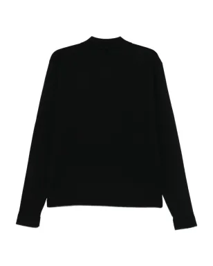 Norse Projects ジップネックポロシャツ ブラック - サムネイル2