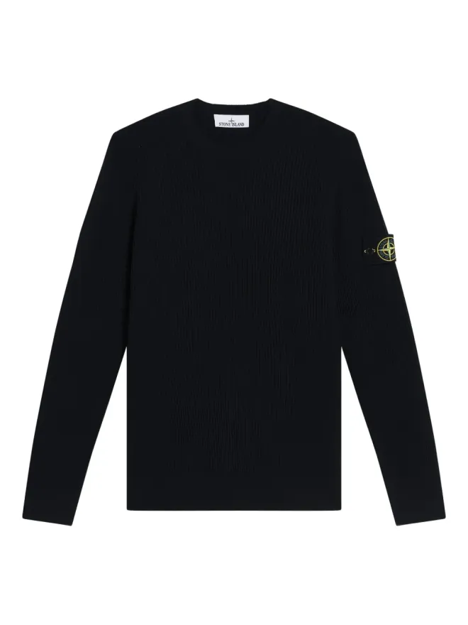 Stone Island Stone Island バージンウールセーター（ブラック）の商品画像