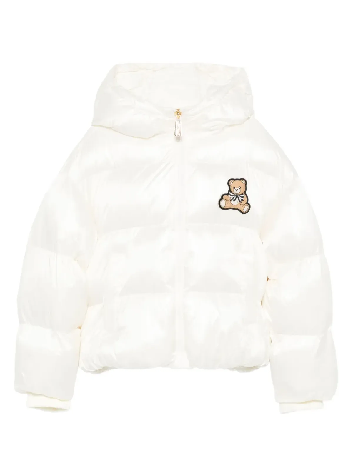 Moschino Kids テディベアアップリケ付きジャケット - 画像1