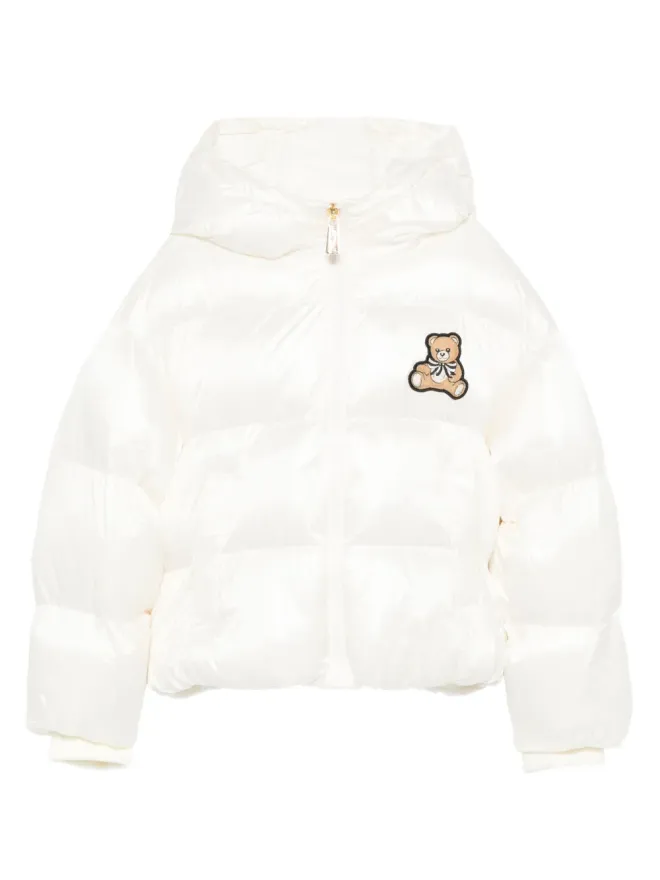 Moschino Kids Moschino Kids テディベアアップリケ付きジャケットの商品画像