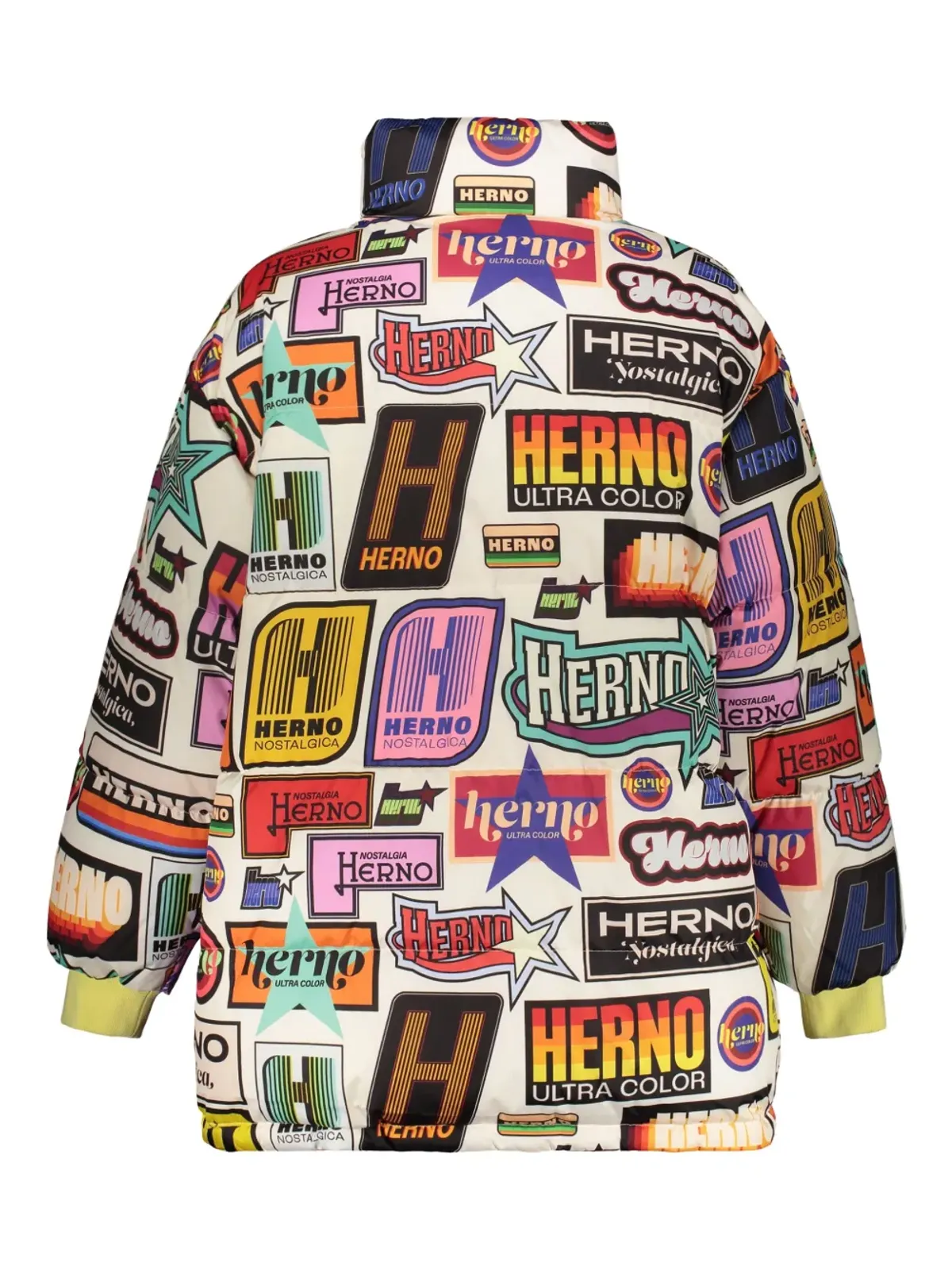 Herno プリント入りリバーシブルダウンジャケット - 画像2