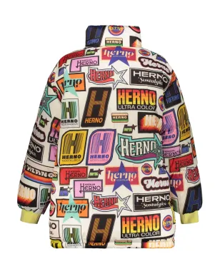 Herno プリント入りリバーシブルダウンジャケット - サムネイル2