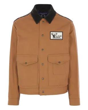 Junya Watanabe MAN チェック柄パネルキャンバスジャケット - サムネイル1