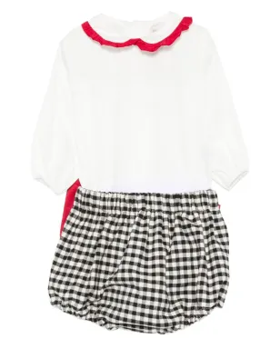 La Stupenderia ギンガムショートパンツ - White - サムネイル1