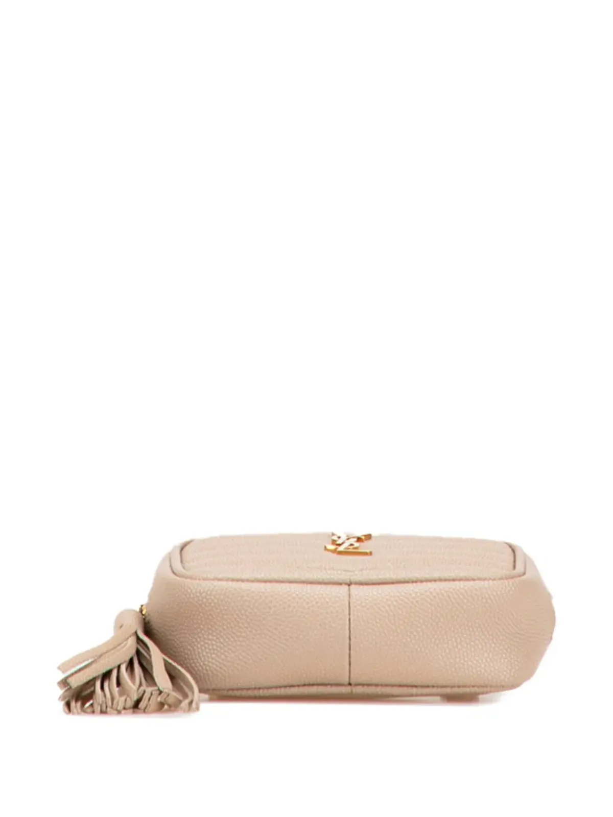 Saint Laurent ビンテージ 2020 Baby Matelasse Grain De Poudre Monogram Lou Camera Bag クロスボディバッグ - Brown - 画像4