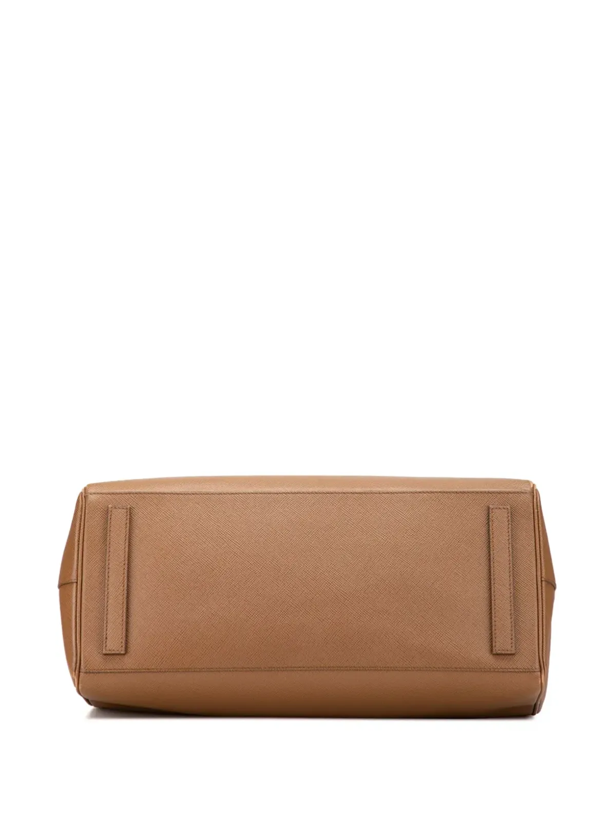 Prada Pre-Owned サフィアーノ Lux ダブルハンドル ショッピング トート サッチェル - ブラウン - 画像4