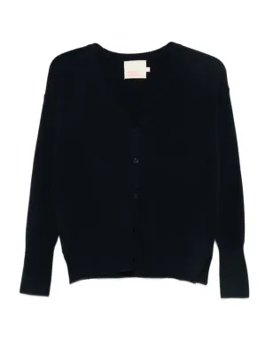 absolut cashmere ボタンアップカシミアカーディガン - Black - サムネイル1