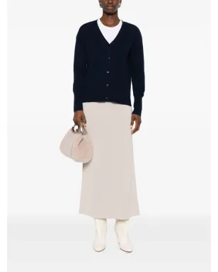 absolut cashmere ボタンアップカシミアカーディガン - Black - サムネイル2