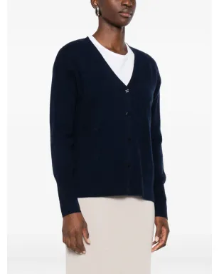 absolut cashmere ボタンアップカシミアカーディガン - Black - サムネイル3