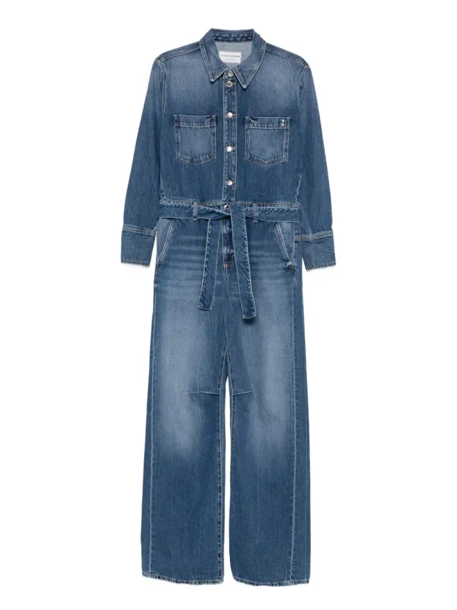Icon Denim ICON DENIM ベルト付きデニムジャンプスーツの商品画像