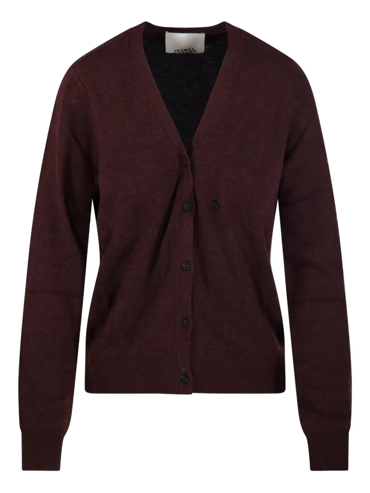MARANT ÉTOILE ボタンフロントVネックカーディガン - 画像1