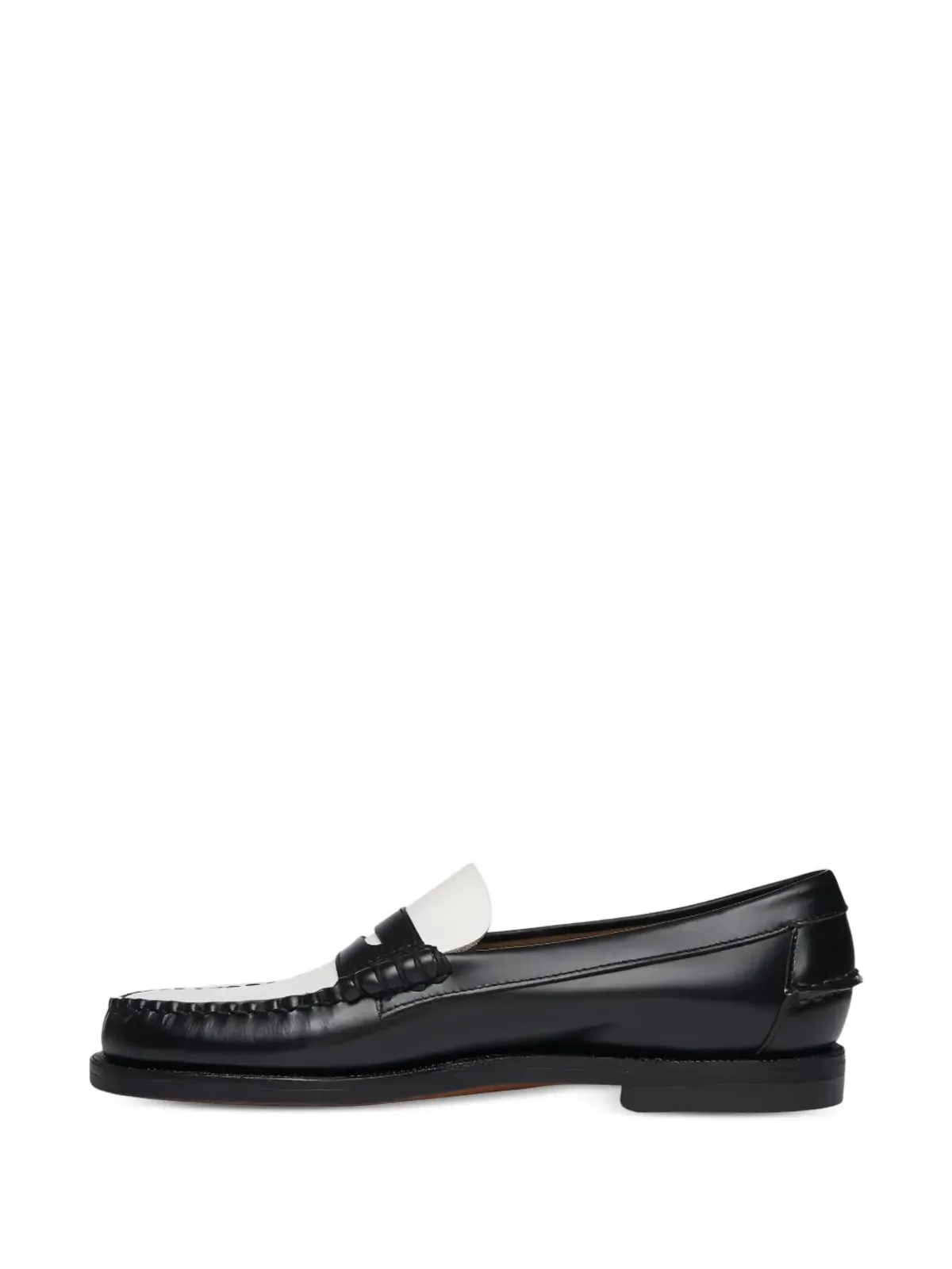 Sebago Classic Dan two-tone leather loafers - 画像2