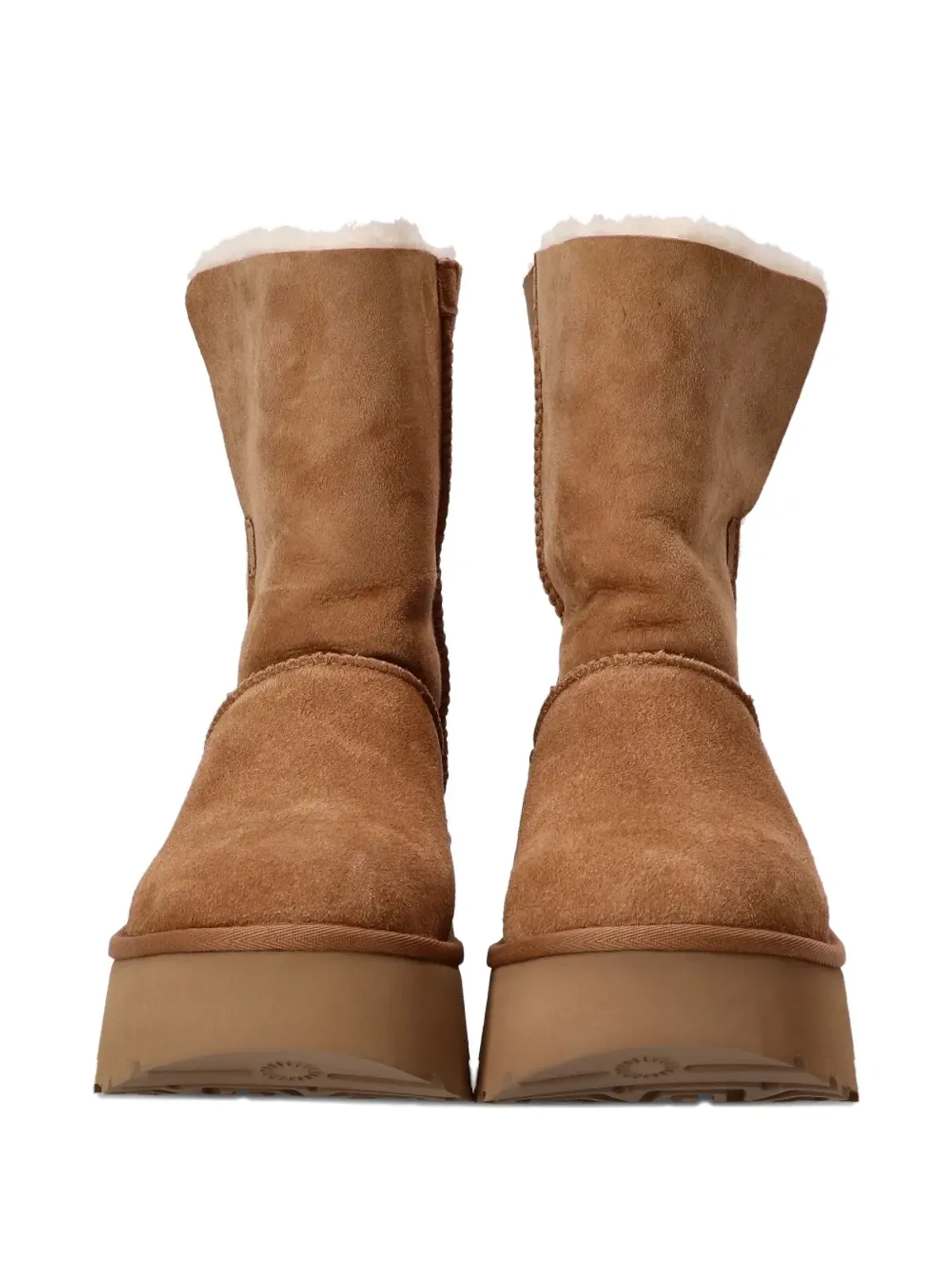 UGG プラットフォームスエードブーツ - 画像4
