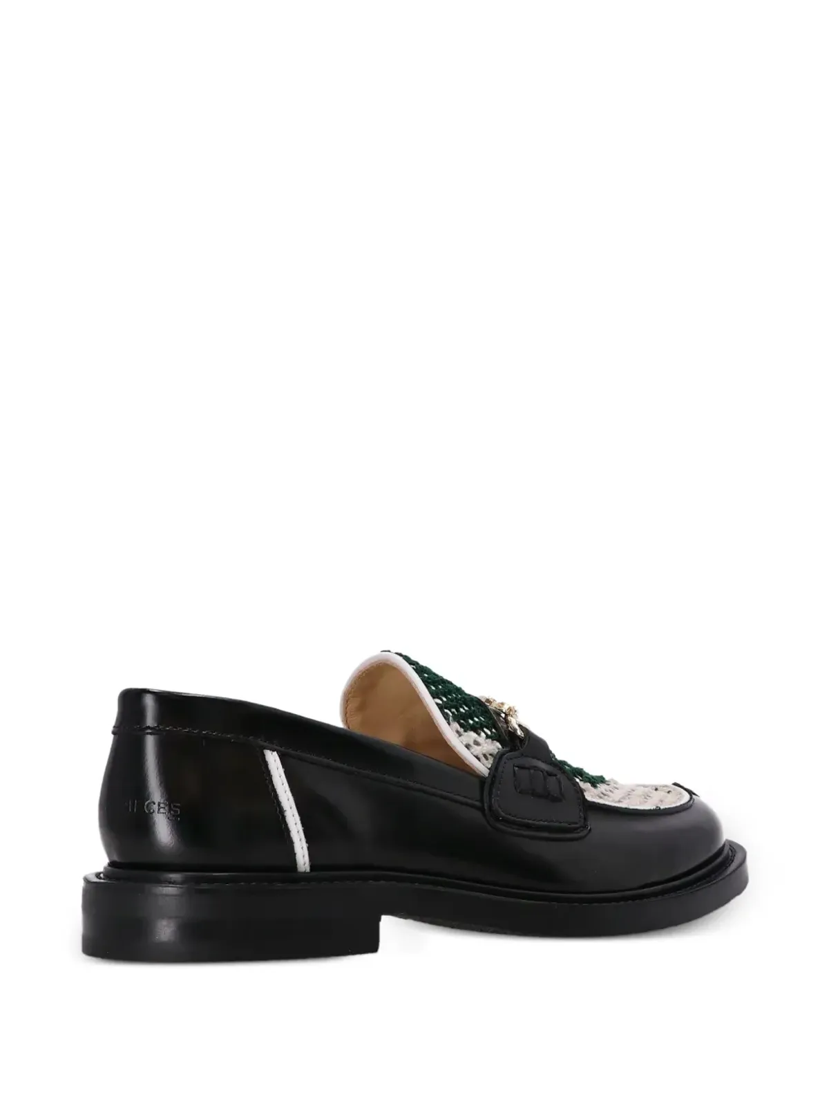 Filling Pieces オープンニット ローファー - 191 BLACK - 画像5