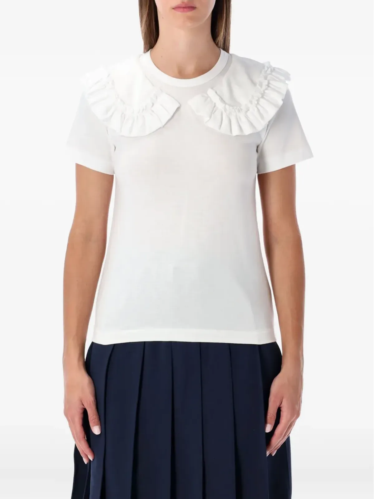 Comme Des Garçons Girl ラッフルカラーのトップ - 画像1