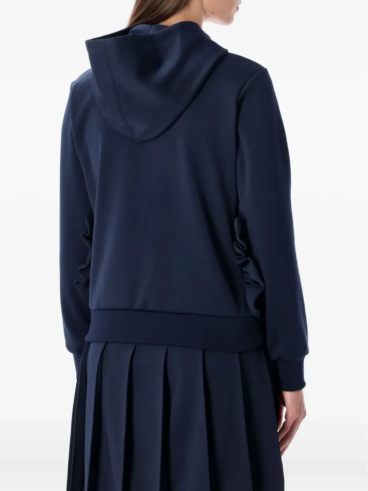 Comme Des Garçons Girl フリル付きフードニットウェア - 画像2