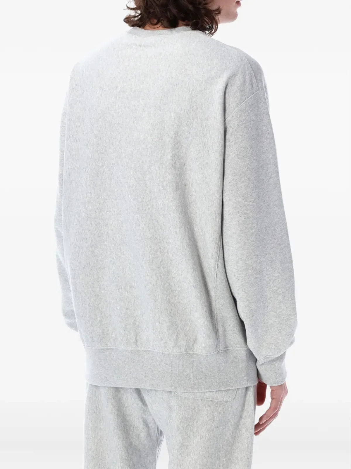 Champion ロゴパッチ付きクルーネック スウェットシャツ - グレー - 画像2