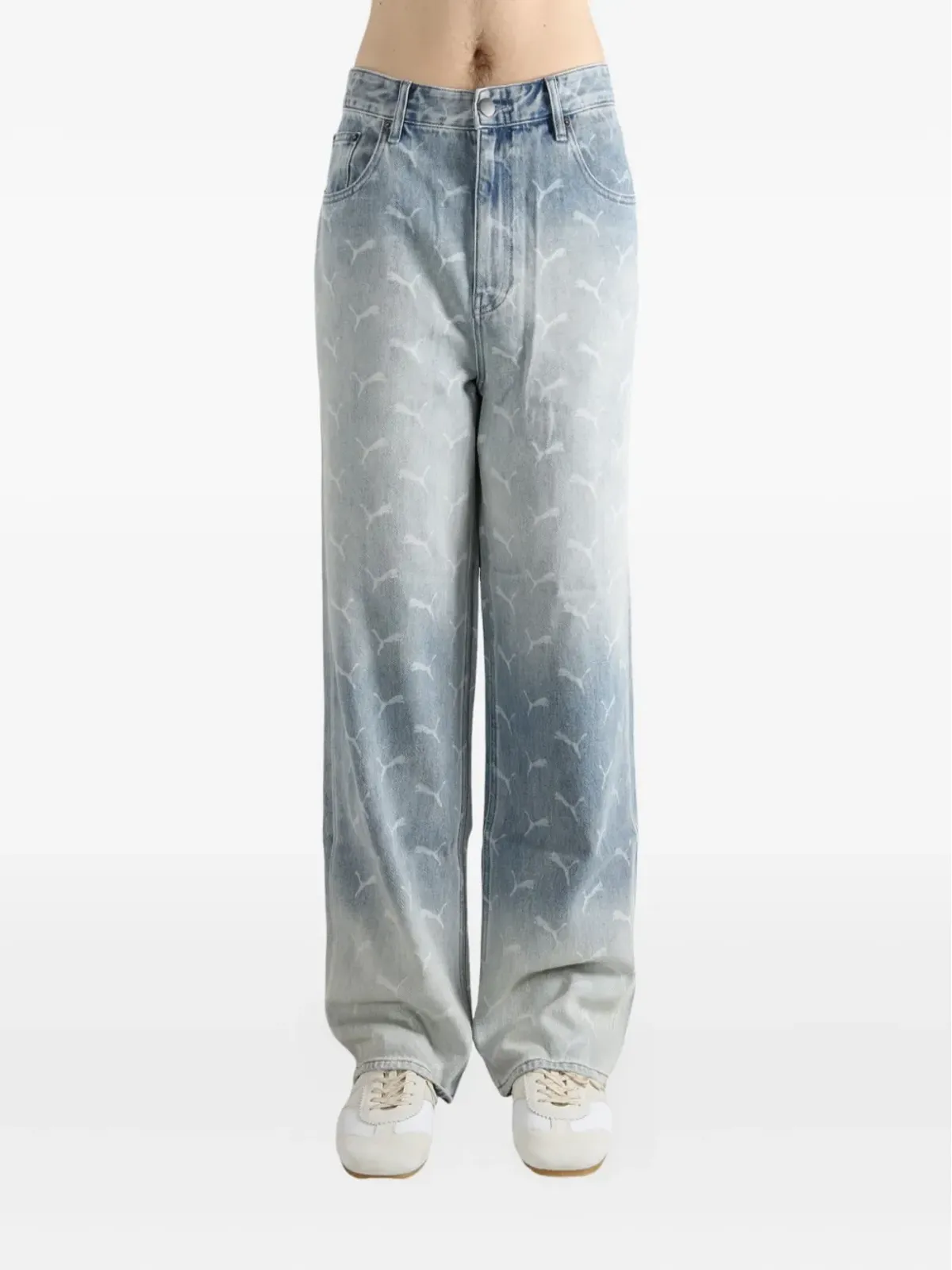 PUMA ワイドレッグジーンズ - 画像2
