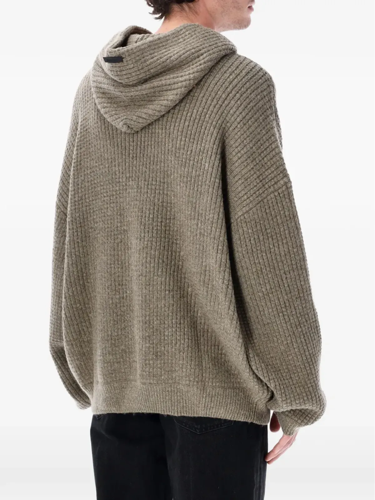 FEAR OF GOD ESSENTIALS リブ編みフード付きパーカー - 画像2