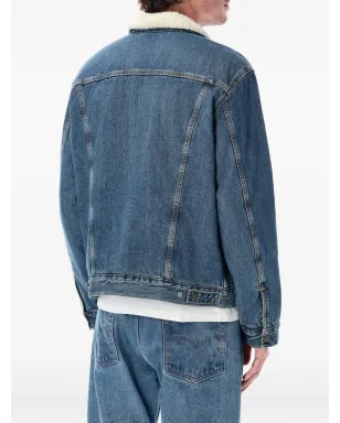 Levi's タイプIII シェルパー トラッカー ジャケット - ブルー - サムネイル2
