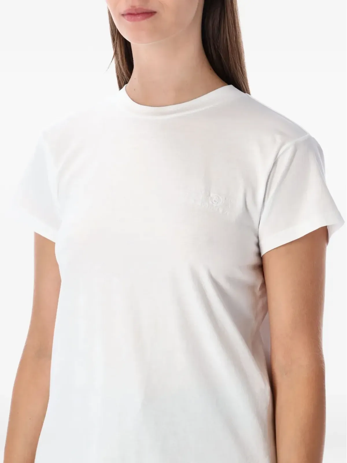 MM6 Maison Margiela バックディテールパネル Tシャツ - 画像3