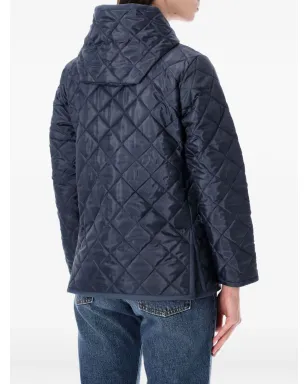 Comme Des Garçons Girl quilted hooded jacket - Blue - サムネイル2